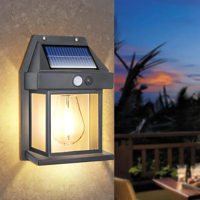 Solar Wall Light with Motion Sensor 3 Light Modes