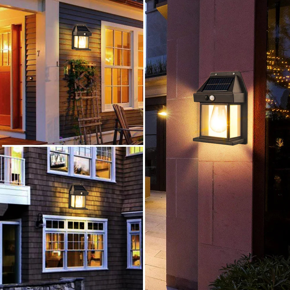 Solar Wall Light with Motion Sensor 3 Light Modes