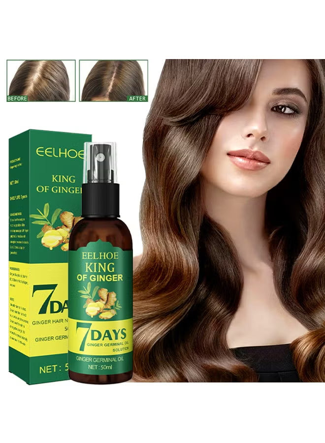 EELHOE Hair Growth Spray 7 Day Ginger Serum
