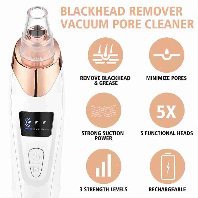 Newest Technology Blackhead Remover Vacuum Pore Cleaner for Face&Nose