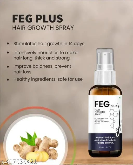FEG Prevent Hair Lossand Stimulate Hair focile growth